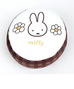 ミッフィー miffy パフクッション (ブラウン) インテリア