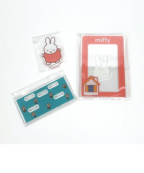 ミッフィー miffy チェキアクリルスタンド インテリア 推し活 日本製