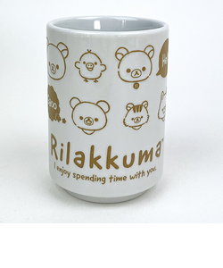 リラックマ 湯のみ (rirakkuma style6) コップ 日本製