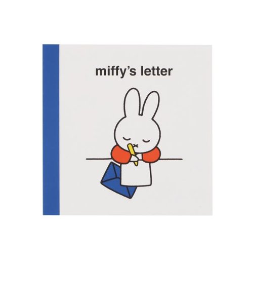 ミッフィー miffy スクエアメモ (おてがみ) 文具 日本製