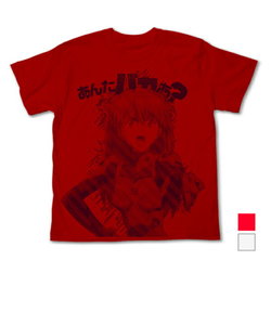 ヱヴァンゲリヲン新劇場版 あんたバカぁ？Tシャツ （レッド） 【Mサイズ】 EVANGELION