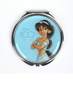 ディズニー100周年 ジャスミン コンパクトミラー 鏡 アラジン Disney