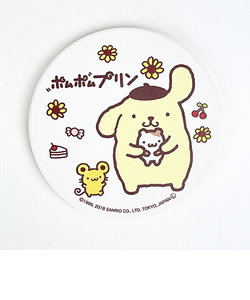 サンリオ ポムポムプリン スイーツ＆プリン 陶製吸水コースター キッチン Sanrio