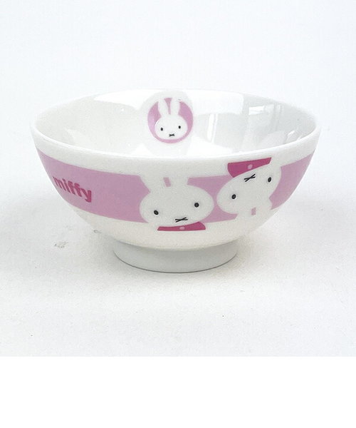 ミッフィー miffy ハピネス 茶碗 M（ピンク） 食器 日本製