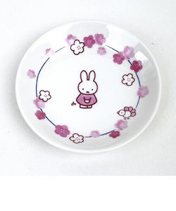 ミッフィー miffy ほのかシリーズ 小皿（花） お皿 食器 日本製