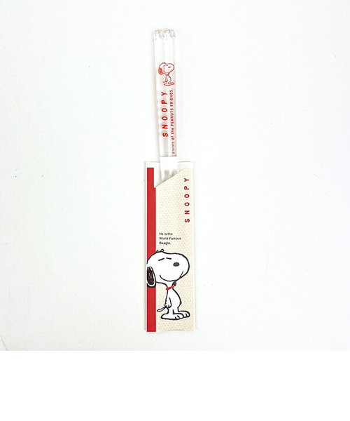 スヌーピー クリア箸 (23cm) クリア 食器 日本製 SNOOPY