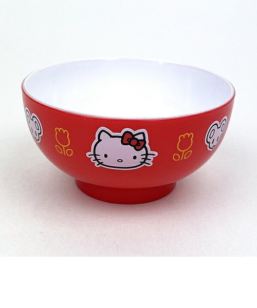 サンリオ ハローキティ 塗汁椀(S) レッド 食器 キッズ Sanrio