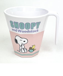 スヌーピー ポップカラー 持ち手付きメラミンタンブラー コップ ランチ 食器 SNOOPY