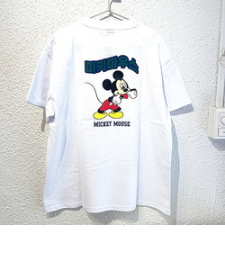 ディズニー ミッキーマウス ハングルシリーズ Ｔシャツ(ホワイト) Mサイズ アパレル Disney