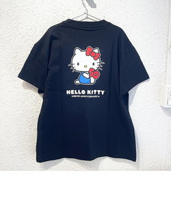 サンリオ ハローキティ 50th Anniversary Ｔシャツ(ブラック) Lサイズ アパレル Sanrio