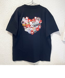 サンリオ ハローキティ 50th Anniversary Ｔシャツ(ブラック) Mサイズ アパレル Sanrio