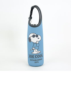 SNOOPY ペットボトルカバー600ml サックスブルー ジョー・クール ブルー サマー ランチ スヌーピー