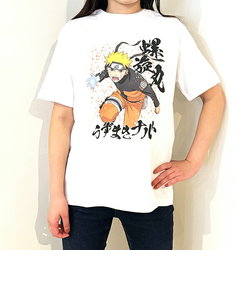 NARUTO(ナルト) うずまきナルト螺旋丸  Tシャツ(ホワイト) Mサイズ アパレル ジャンプ