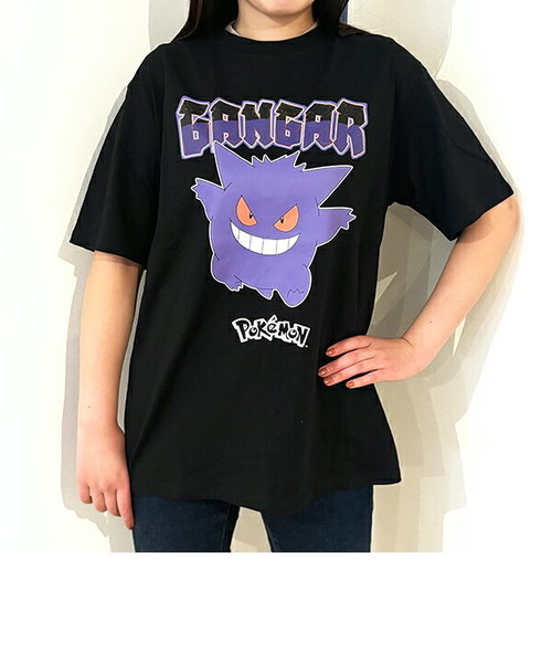 ポケットモンスター ゲンガー ブラック Tシャツ Lサイズ アパレル ポケモン