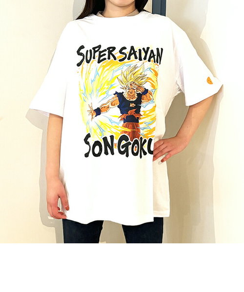 ドラゴンボール 超元気玉 Tシャツ(ホワイト) 悟空 3Lサイズ アパレル ジャンプ