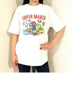 スーパーマリオ マリオカート カラフルヨッシーTシャツ(ホワイト) LLサイズ アパレル 任天堂