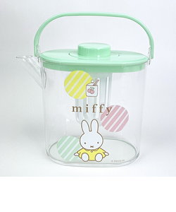 ミッフィー miffy 茶漉し付冷茶ポット キッチン ピッチャー