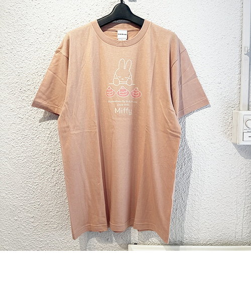 ミッフィー  miffy スイーツ Tシャツ ピンク Lサイズ アパレル