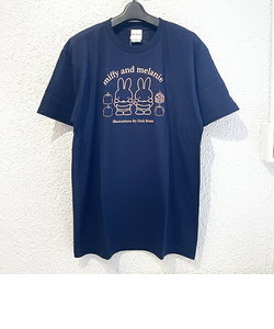 ミッフィー  miffy おきがえ Tシャツ ネイビー Lサイズ アパレル