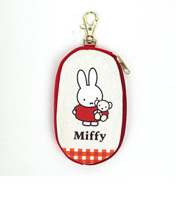 ミッフィー スマートキーケース ギンガムシリーズ レッド miffy