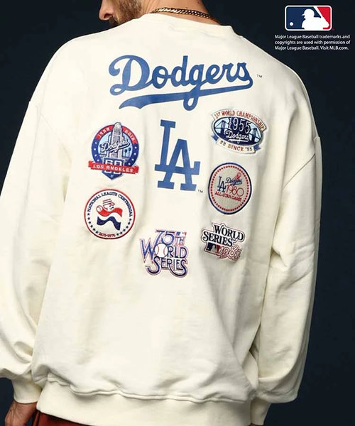 MLB COOPERSTOWN SWEAT DODGERS | ジャックローズ（ジャックローズ）の