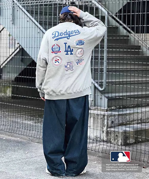 MLB COOPERSTOWN SWEAT DODGERS | ジャックローズ（ジャックローズ）の