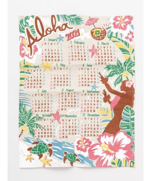 【Kahiko】2021年ジュートカレンダー HULA