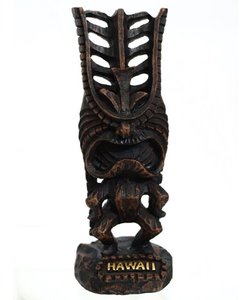【kahiko】Ancient Hawaiian TIKI FIGURINE（M size）