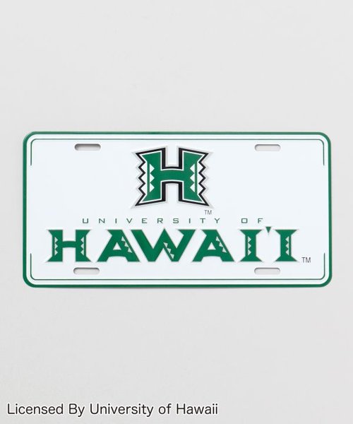 【Kahiko】University of Hawaii ハワイナンバープレート