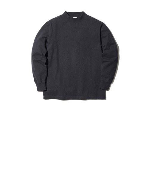 RecycledCotton Heavy Mockneck L/S Tshirt