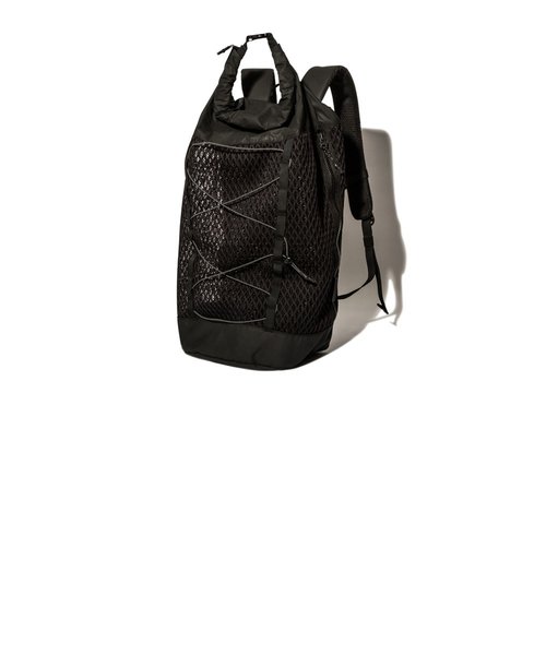 Double Face Mesh Back Pack One Black