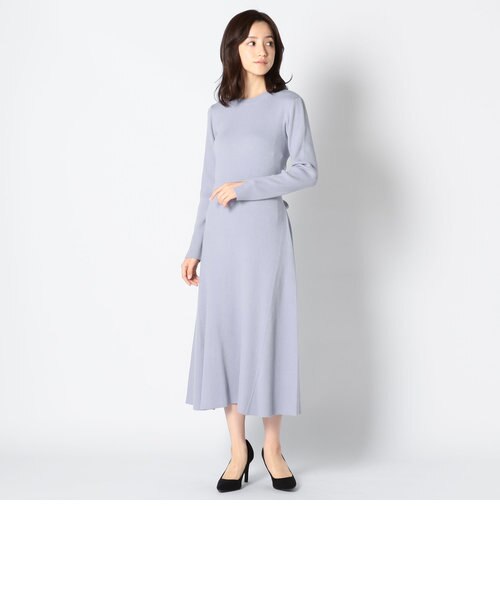 リボン付洗えるニットワンピース Misch Masch Mairy Misch Masch ミッシュマッシュ の通販 Mall