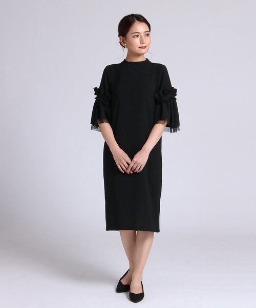 Fennel ﾌｪﾝﾈﾙ タックスリーブボックスワンピース Medoc メドック の通販 Mall