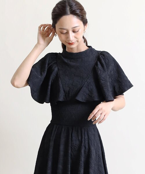 FENNEL フレアスリーブジャガードワンピース | MEDOC（メドック）の