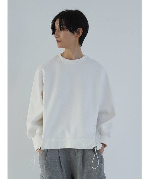 異素材ボンディングPO (offwhite/lightgray/black)