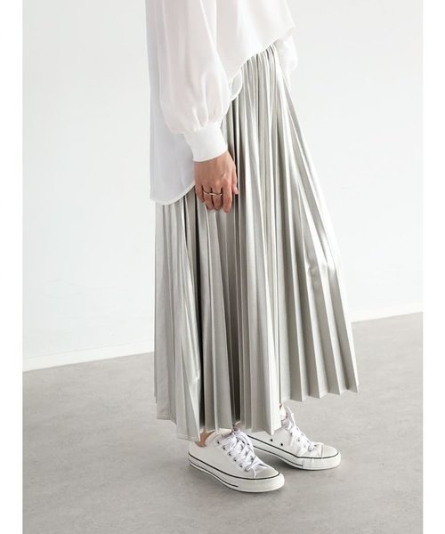 箔デザインプリーツスカート | MEDOC（メドック）の通販 - &mall