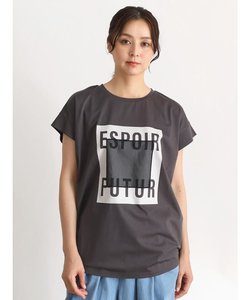 ロゴオーガンジーＴシャツ