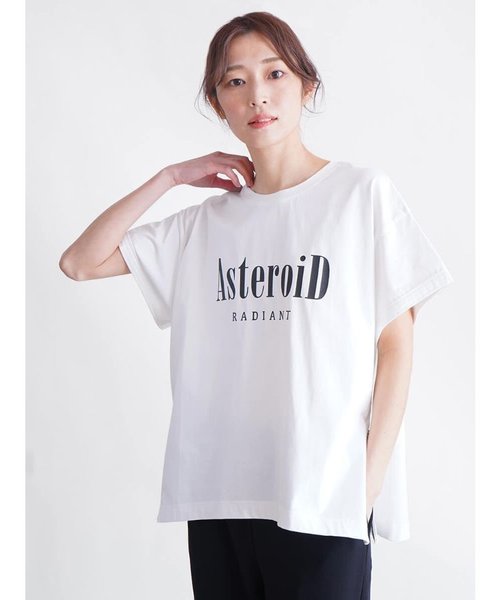 サイドジップオーバーシルエットＴシャツ