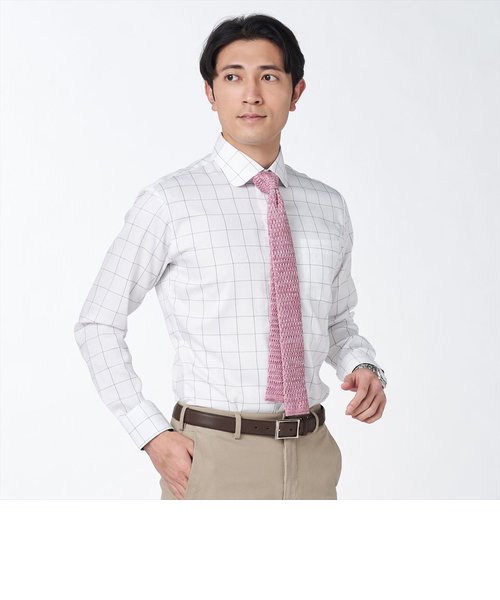 超形態安定】ラウンドカラー 綿100% 長袖ビジネスワイシャツ | TOKYO SHIRTS（トーキョーシャツ）の通販 - mall