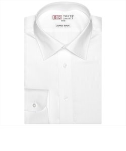 【国産しゃれシャツ】 形態安定 レギュラー 綿100% 長袖ワイシャツ