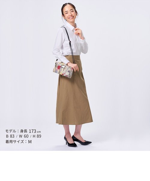 花柄2WAYポーチ バッグ 黒系 | TOKYO SHIRTS（トーキョーシャツ）の