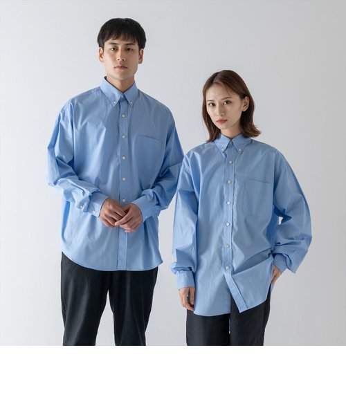 オーバーサイズ ブロードシャツ＜ブルー＞ | TOKYO SHIRTS（トーキョー 