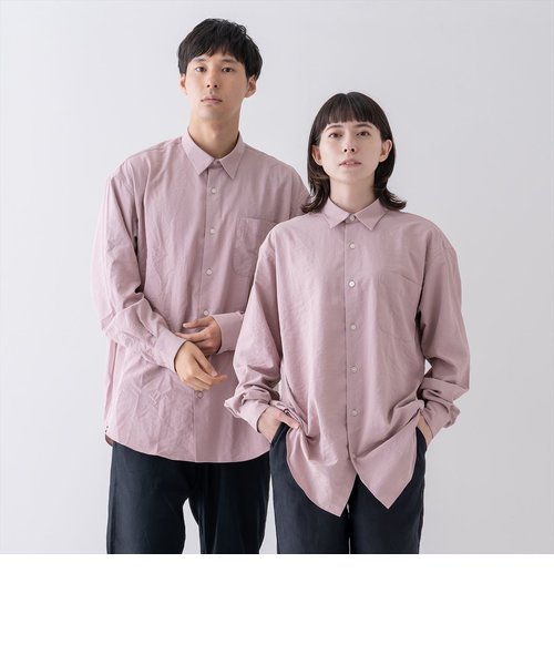 リラックスレギュラーカラーシャツ＜アッシュピンク＞ | TOKYO SHIRTS