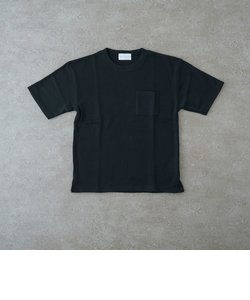 メランジニットTシャツ＜ブラック＞