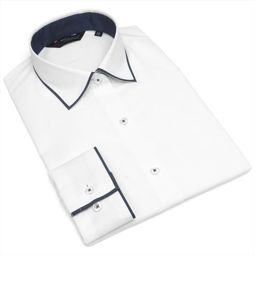 透け防止】 ワイドカラー 長袖 形態安定 レディースシャツ | TOKYO