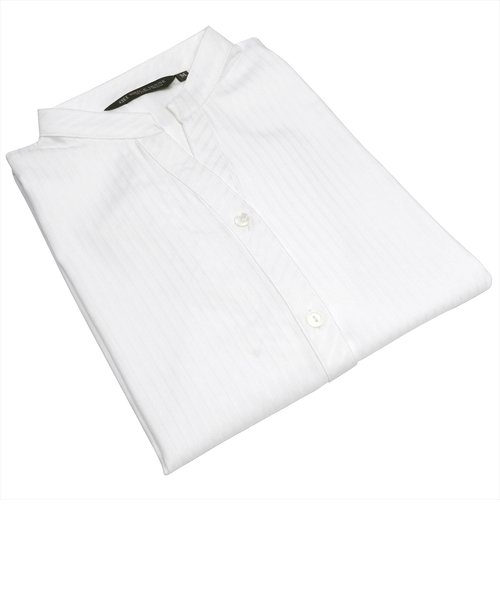 COFREX スキッパー衿 七分袖 レディースシャツ