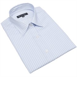 【ECOVERO(TM)】 形態安定 レギュラー衿 七分袖レディースシャツ