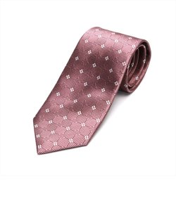 ネクタイ 絹100% ローズピンク ビジネス フォーマル