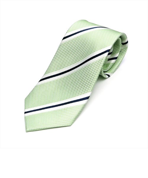 ネクタイ 絹100% グリーンビジネス フォーマル