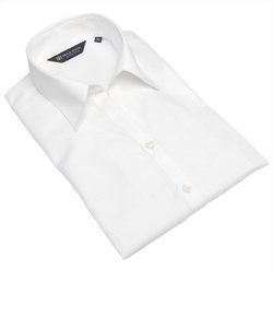 【超形態安定】 スキッパー 七分袖 形態安定 レディースシャツ 綿100%